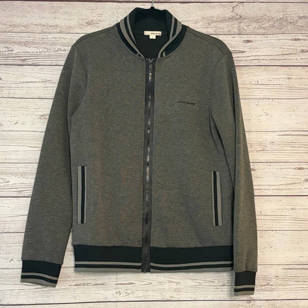 DKNY Jeans Letterman Style Jacket Mens Med